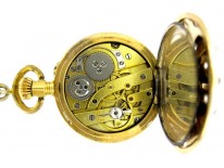 Enamel & Diamond Dress Watch