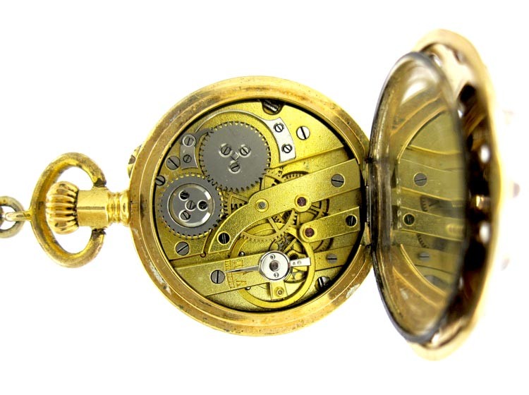 Enamel & Diamond Dress Watch