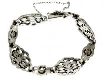 Marcasite & Silver Art Deco Bracelet