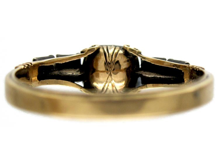 Georgian Paste Gold Ring