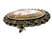 Enamel Miniature Brooch
