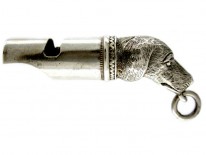 Silver Dog Whistle