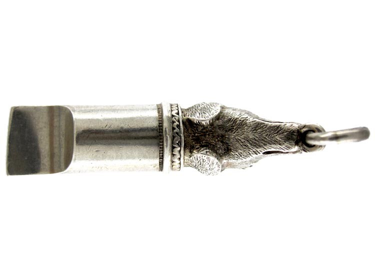 Silver Dog Whistle