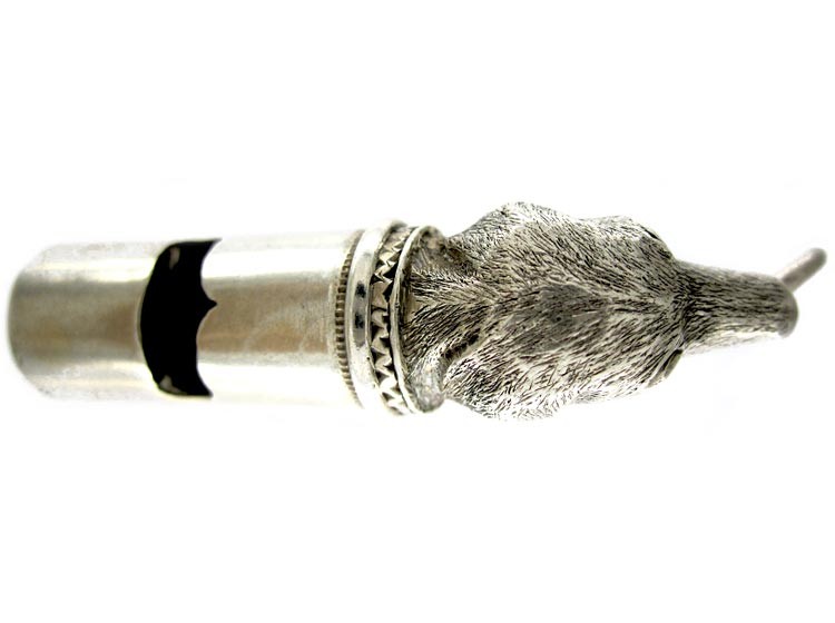 Silver Dog Whistle