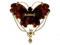 Regency Tortoishelle & Gold Butterfly