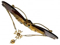 Regency Tortoishelle & Gold Butterfly