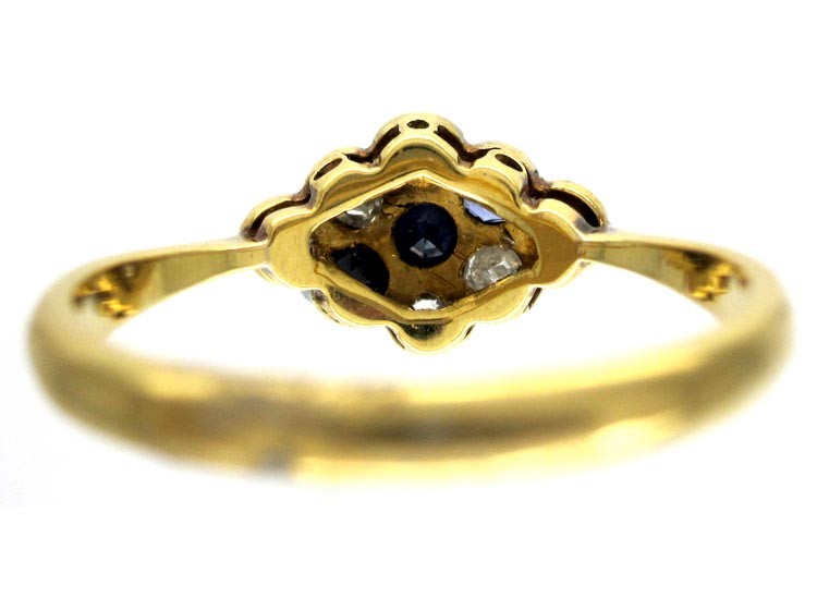 Art Deco Sapphire Diamond Ring