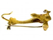 Dachshund Dog Brooch