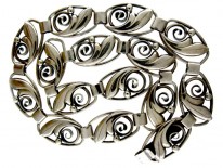 Silver Scandinavian Necklace