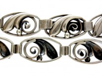 Silver Scandinavian Necklace