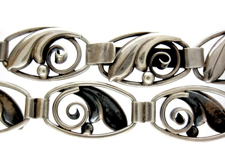 Silver Scandinavian Necklace