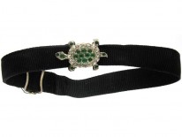 Paste Silver Tortoise Slide Bracelet