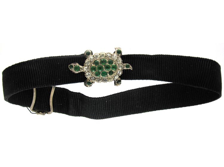 Paste Silver Tortoise Slide Bracelet