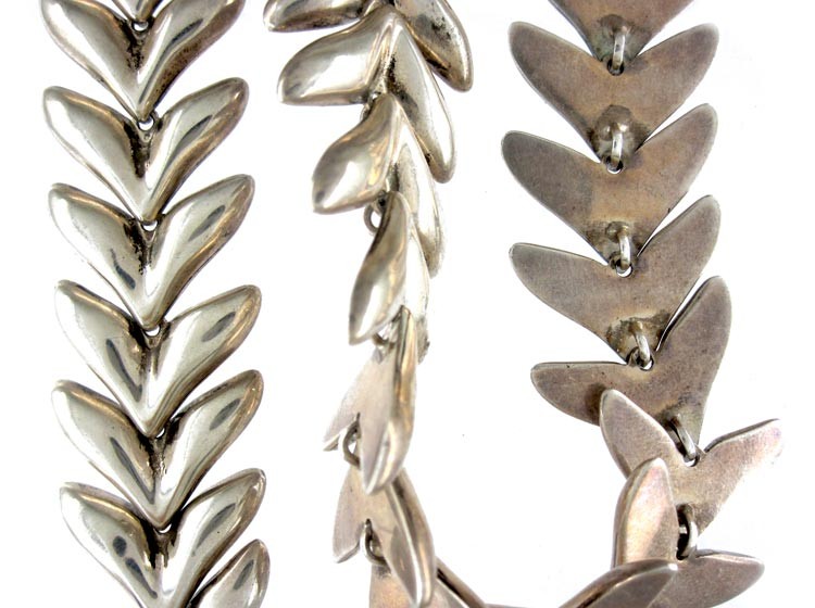 Silver Laurel Leaf Necklace