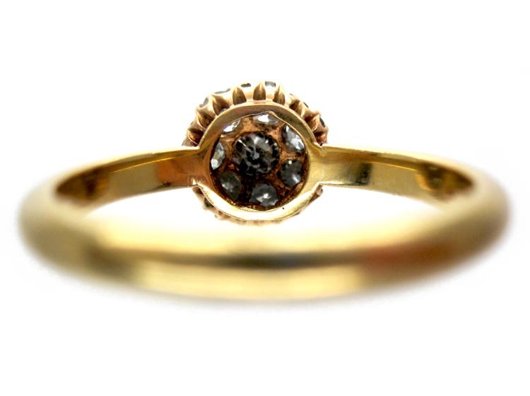 Diamond Edwardian Cluster Ring