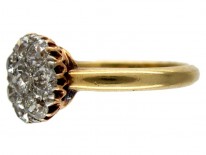 Diamond Edwardian Cluster Ring