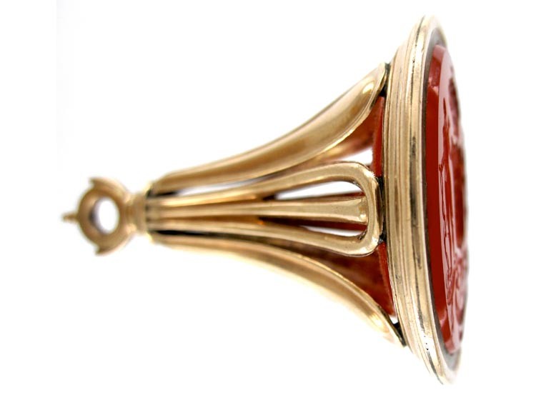 Georgian Carnelian Gold Seal