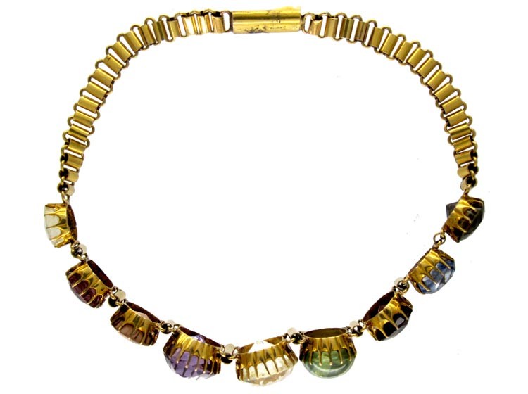 Multi Gemstone Gold Bracelet