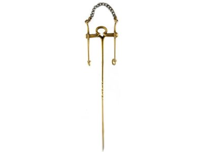 Pelham Bridle Bit Tie Pin