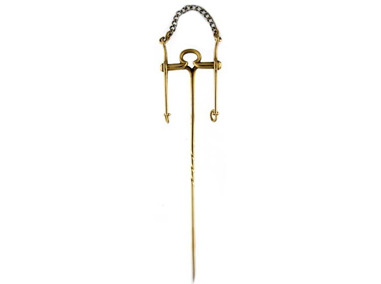Pelham Bridle Bit Tie Pin