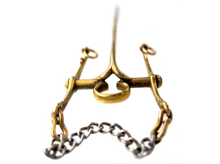 Pelham Bridle Bit Tie Pin