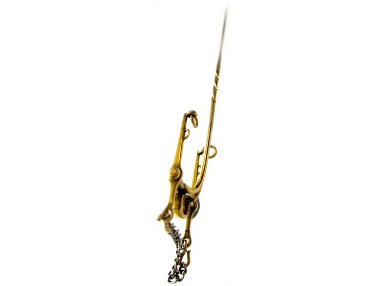 Pelham Bridle Bit Tie Pin