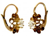 18ct Gold & Diamond Earrings