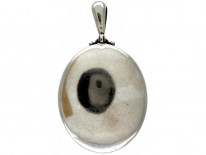 Silver Victorian Large Locket