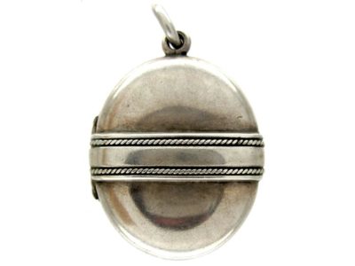 Silver Victorian Locket