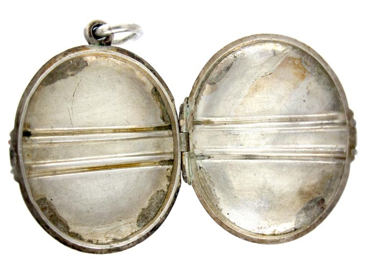 Silver Victorian Locket