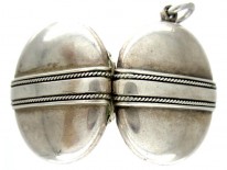 Silver Victorian Locket