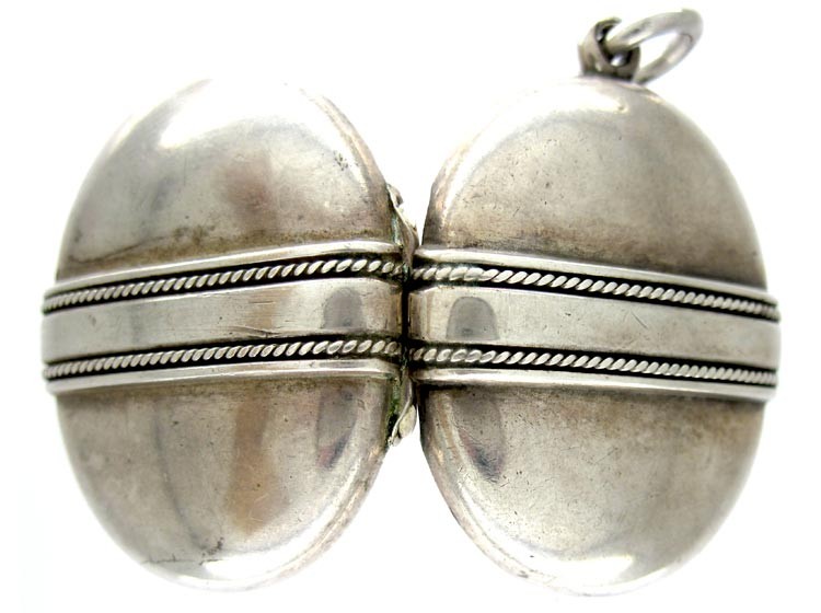 Silver Victorian Locket