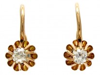 Diamond 18ct Gold Earrings
