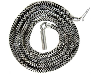 Silver Victorian Snake Chain