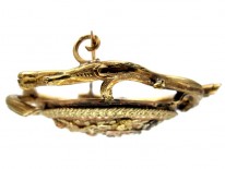 French 4 Colour Gold Brooch
