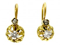 Diamond 18ct Gold Earrings