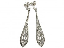 Diamond Drop Earrings