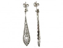 Diamond Drop Earrings