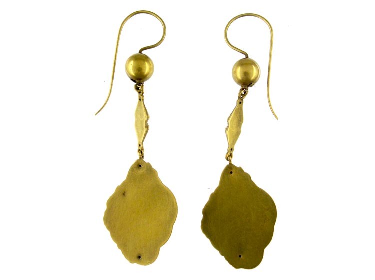 15ct Gold Victorian Earrings
