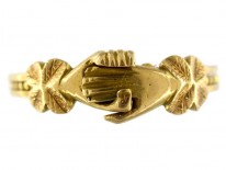 Georgian Fede Gimmel Ring