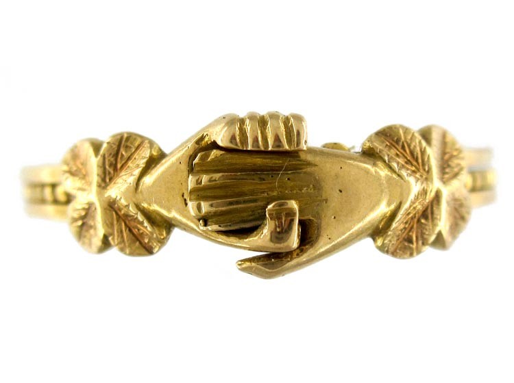 Georgian Fede Gimmel Ring