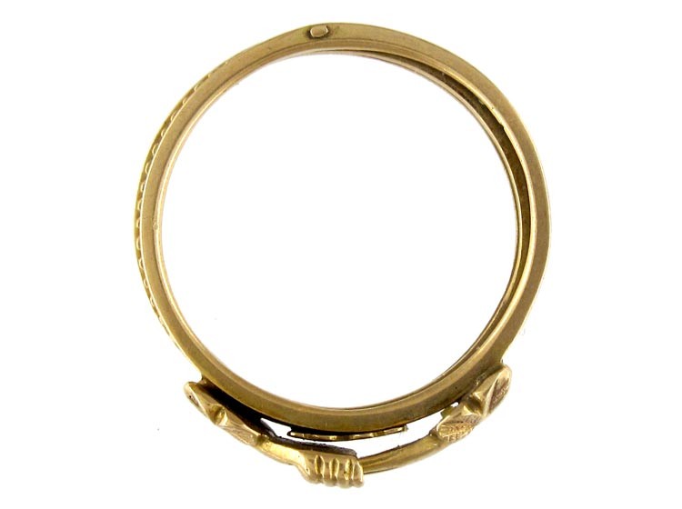 Georgian Fede Gimmel Ring