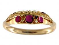 Edwardian Ruby & Diamond Ring