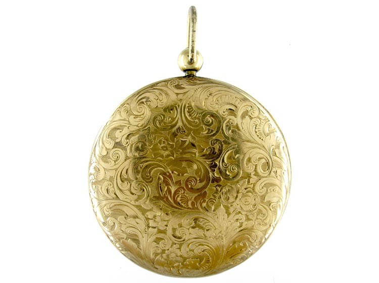 Large 18ct Gold Victorian Locket