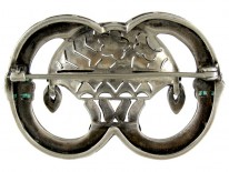 Art Deco Paste Brooch