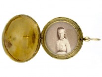 Large 18ct Gold Victorian Locket
