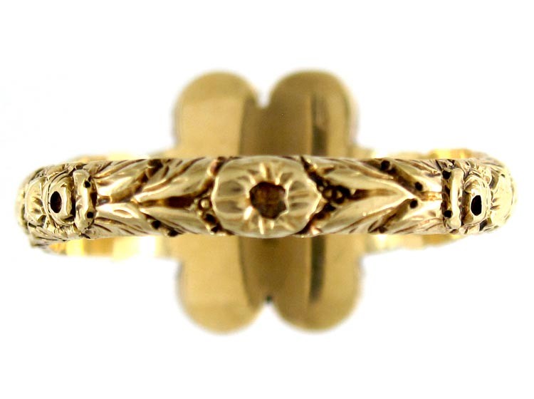 Georgian Natural Pearl Ring