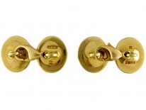 Pink & Green Tourmaline Cufflinks