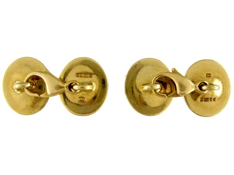 Pink & Green Tourmaline Cufflinks