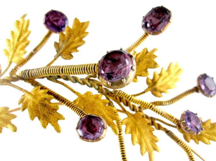 Georgian Tremblant Brooch